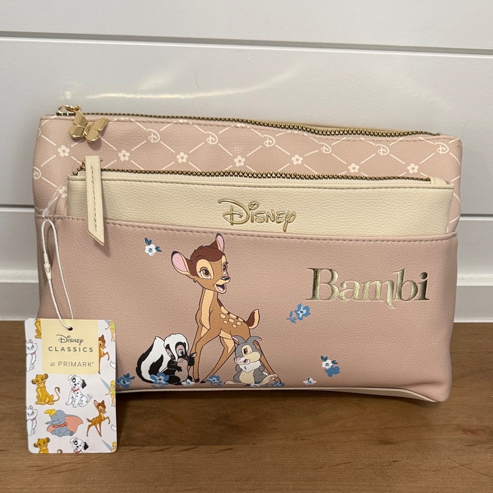 NWT 2 in 1 Disney Bambi Travel Bags